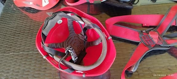 CAMP fall skydd uppsättning med skyddshjälm