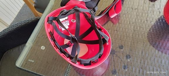 CAMPi fall skydd uppsättning med skyddshjälm