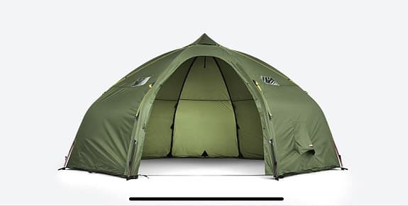 Nytt. Helsport Varanger Dome 8-10 Yttertält inkl. Pole