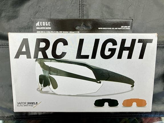 Skytteglasögon Edge Arc Light
