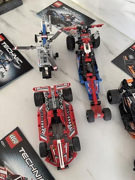 Lego Technic 6 modeller