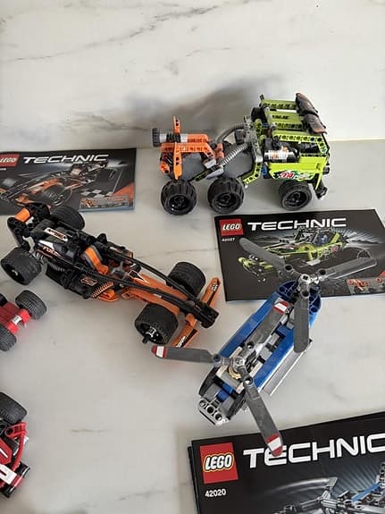 Lego Technic 6 modeller