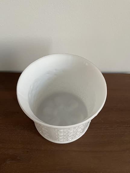 Orrefors Sweden ”Olle Alberius” vas/kruka i glas