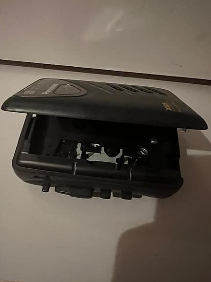 Panasonic Portabel Kassettbandspelare Fm Mottagare Nyskick