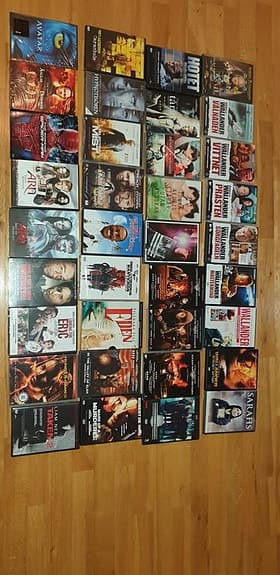 36 st DVD Filmer