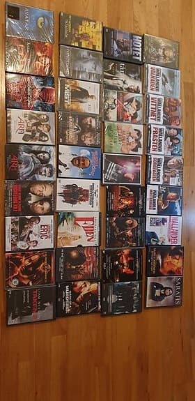 36 st DVD Filmer