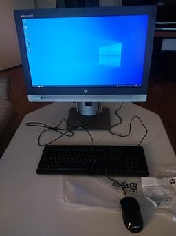 Renoverad AIO HP Proc. I5-6. 8GB DDR4. Plats för fler HD.RA