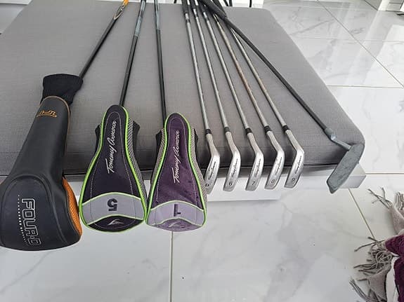 golfklubbor ( 95-110cm längd)