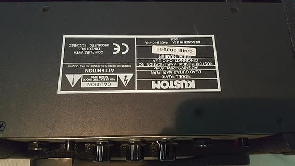 kustom gitarr förstärkare