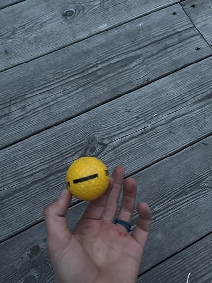 27 övningsbollar gula