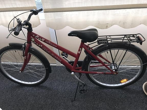 Damcykel,Tjej,flickcykel 24tum marvil