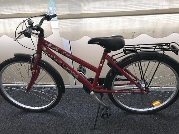 Damcykel,Tjej,flickcykel 24tum marvil