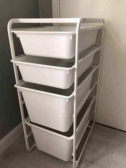 Algot förvaring lådor/ställning
