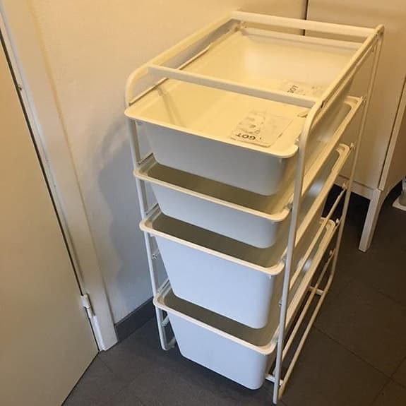 Algot förvaring lådor/ställning