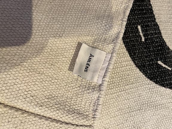 Bilmatta, lekmatta, barnmatta, bomullsmatta för barn