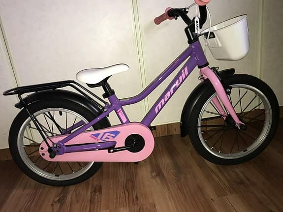 Flickcykel marvil 16 tum