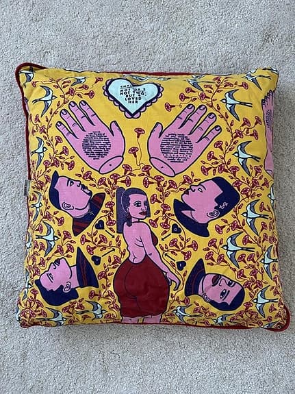 Stor kudde från Afroart