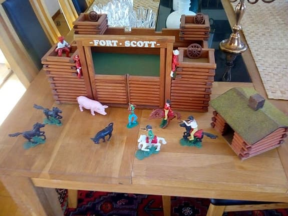 Fort Scott. Cowboyfort från 60-talet