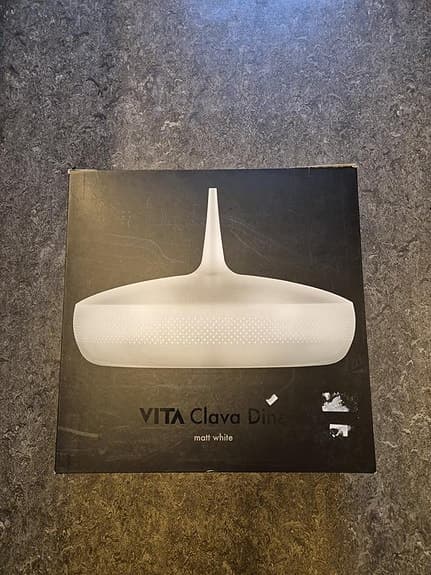 Clava Dine Taklampa - Matt Vit - Umage/ Vita