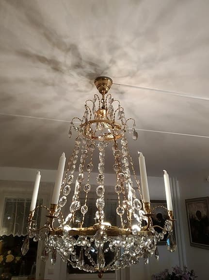 Kristallkrona av Bröderna Hanson från 1934