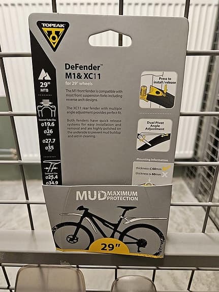 Topeak Defender M1/XC11 stänkskyddsset