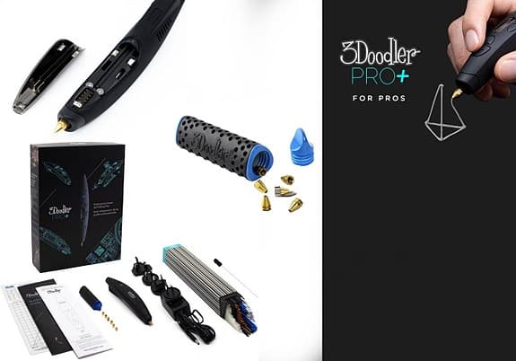 3D Pen (3Doodler Pro+) PLUS extra premium booster kit