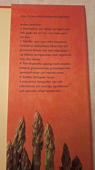 Den stora vegetariska kokboken