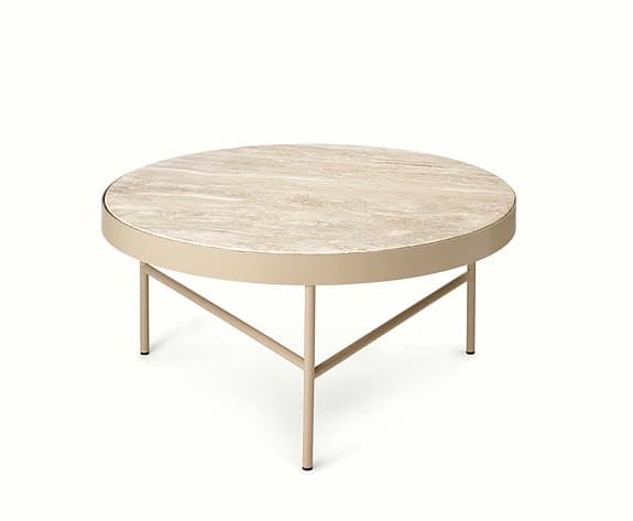 Soffbord - Ferm Living Travertine Table L & M