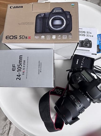 Canon EOS 5DsR kamerahus + Canon EF 24-105mm f/4L IS II USM