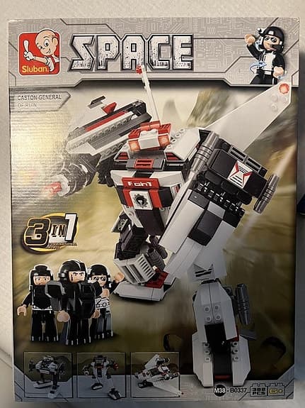 NY Lego/ byggklosset 3-in-1