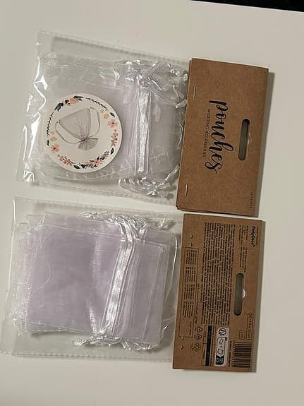 BRÖLLOPSRIS  – VITA SOCKERHJÄRTAN & PÅSAR, TINGEL TANGEL