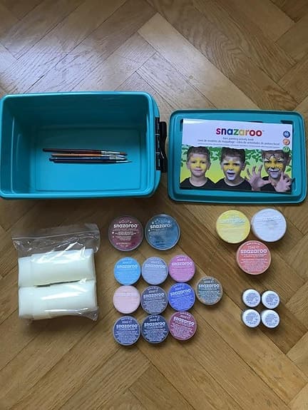 Snazaroo ansiktsfärg proffs-kit