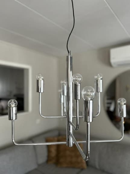 Taklampa By Rydéns Random ( lampa krom design silver