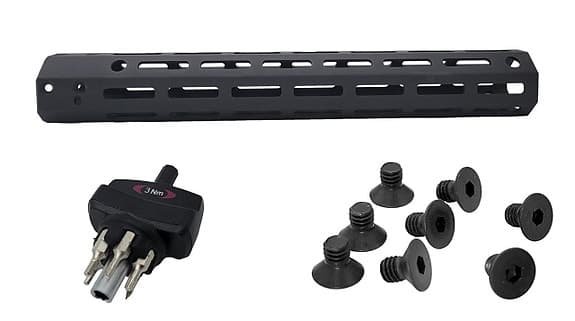 Deserttech SRS A2 Forearm Kit, Standard Length, BLK