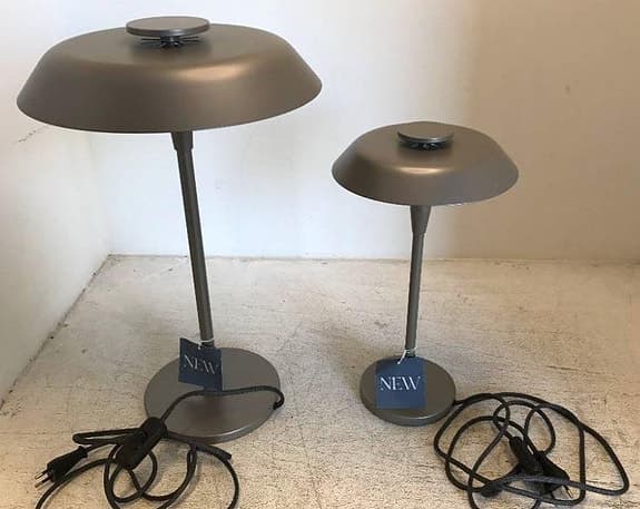 WOW! NYA Design bordslampor BELID Horisont B4406 B4407 stål