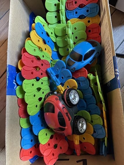 Smoby Flextreme bilbana med bilar