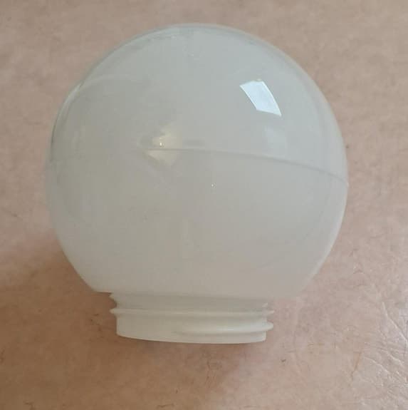 Retro Classic Glob, badrumslampa i porslin Diameter 15 cm