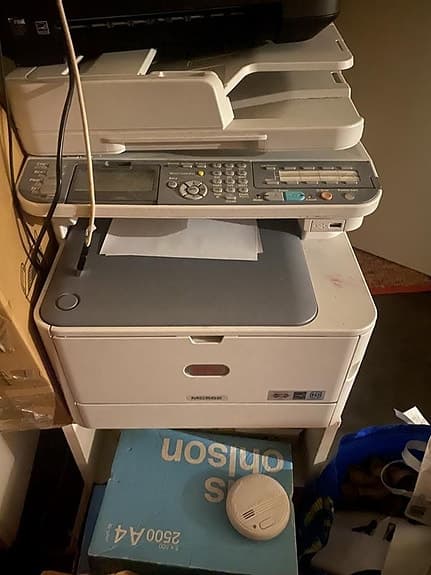 Snabb Skrivare mc542 oki