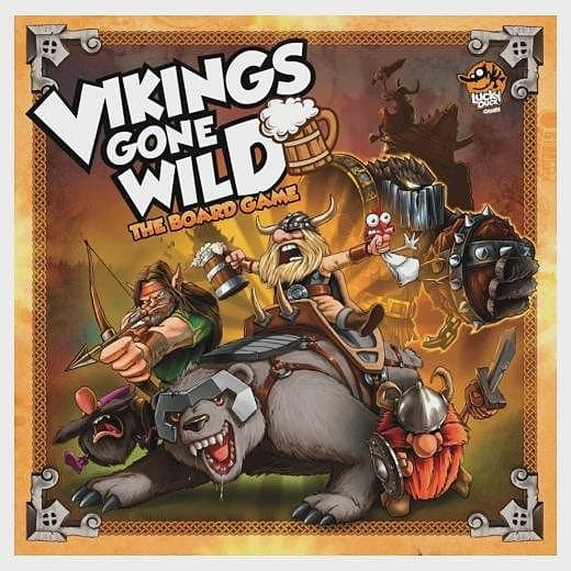 Vikings Gone Wild brädspel boardgame