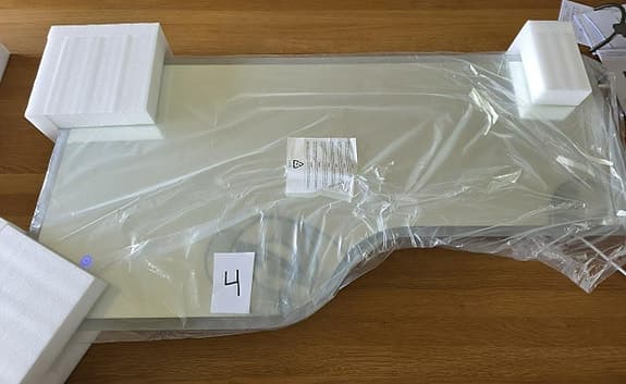 Spegel med LED-belysning (120x60cm)