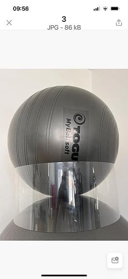 Togu MyBall Soft träningsboll grå
