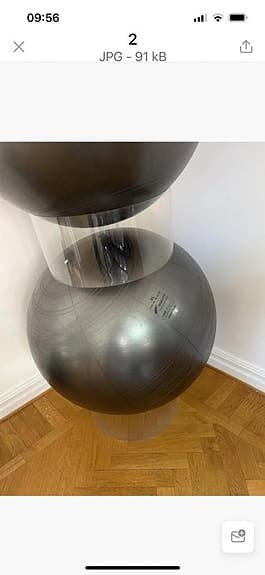Togu MyBall Soft träningsboll grå