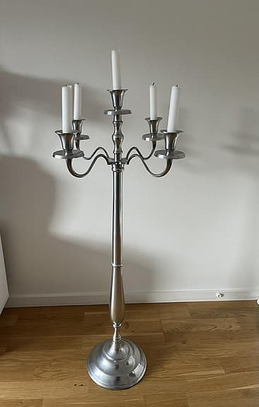 Golv ljusstake 1 meter