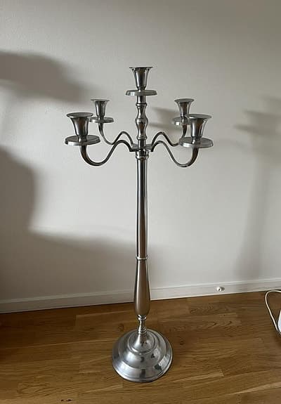 Golv ljusstake 1 meter