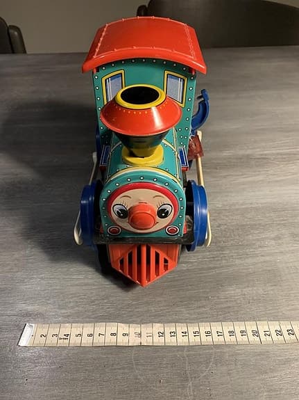Leksaksbil Walt Disney Mickey Mouse från 1970 talet