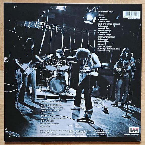 The GOLDEN EARRING, Eight Miles High,  Frakt = Självklart