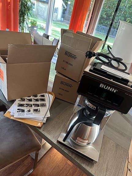 Kaffebryggare BUNN CW serie