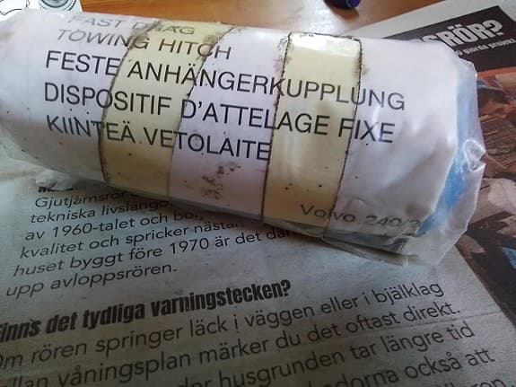 Monteringssats dragkrok