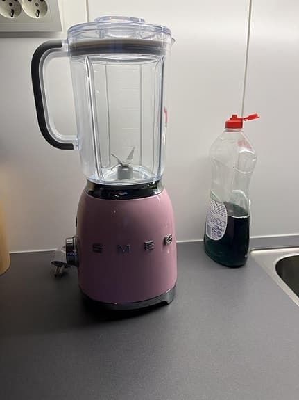 Smeg blender rosa