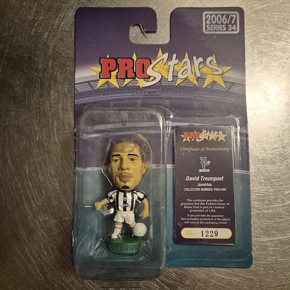 Trezeguet Juventus Prostars Fotbollsfigur